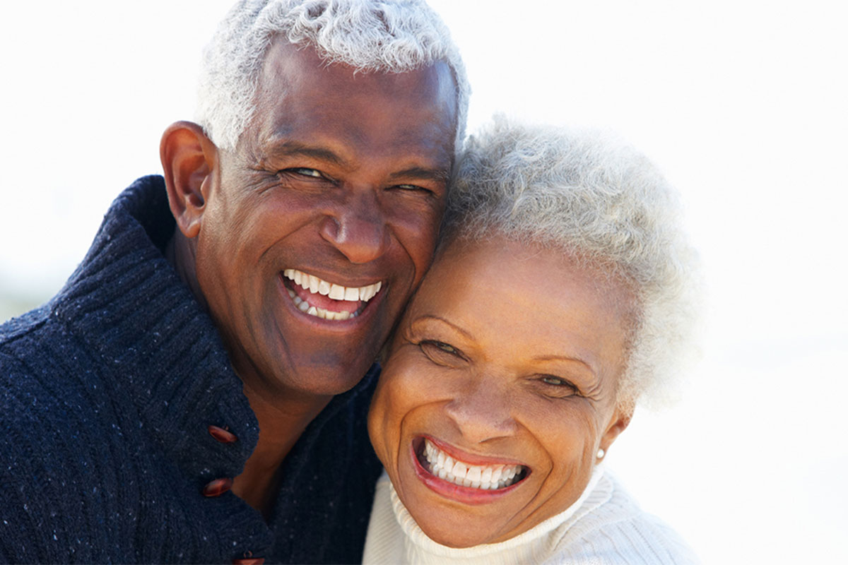 Beautiful old couple